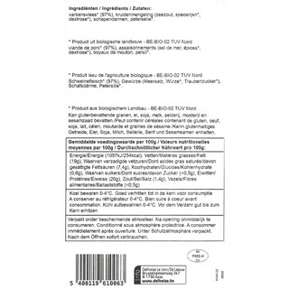 Delhaize | Chipolata | Campagne | Bio 300 gr