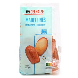 Delhaize | Madeleines | Eieren 250 gr