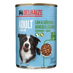 Delhaize | Hondenvoeding | Stoofpotje | Adult | Lam 