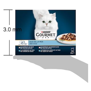 Gourmet | Perle | Aliment Chat | Adulte | Duo de la Mer 