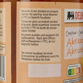 Delhaize | Confiture | Abricots 450 gr