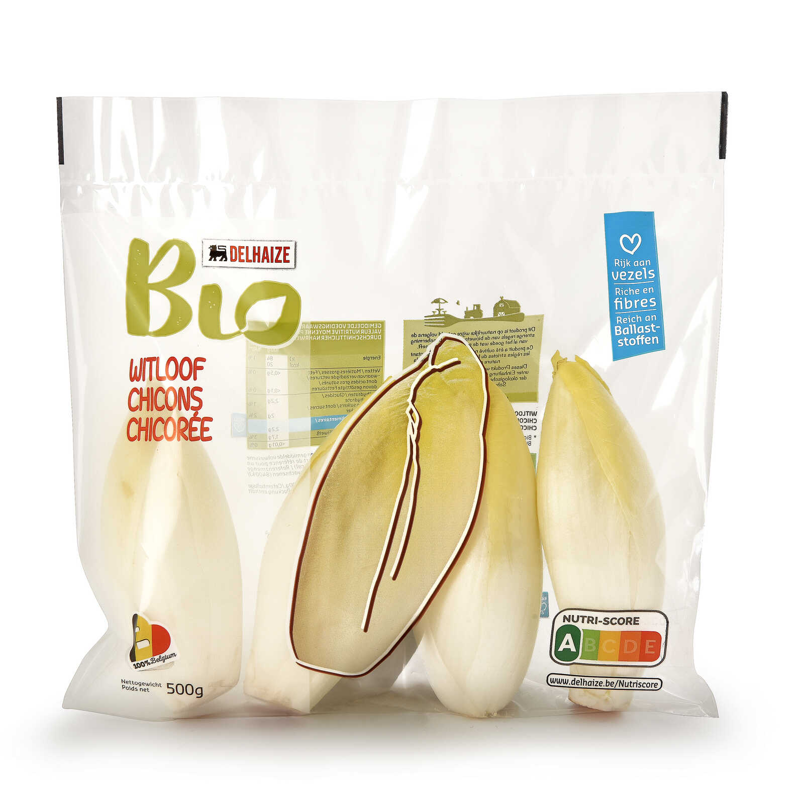 Delhaize | Bio | Chicon | Emballé | Bio 