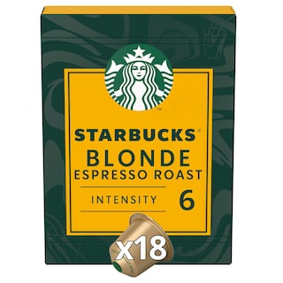 Starbucks | Koffie Blonde Espresso Roast | 18 capsules 