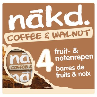 Nàkd | Barres | Coffee walnut | 4P 
