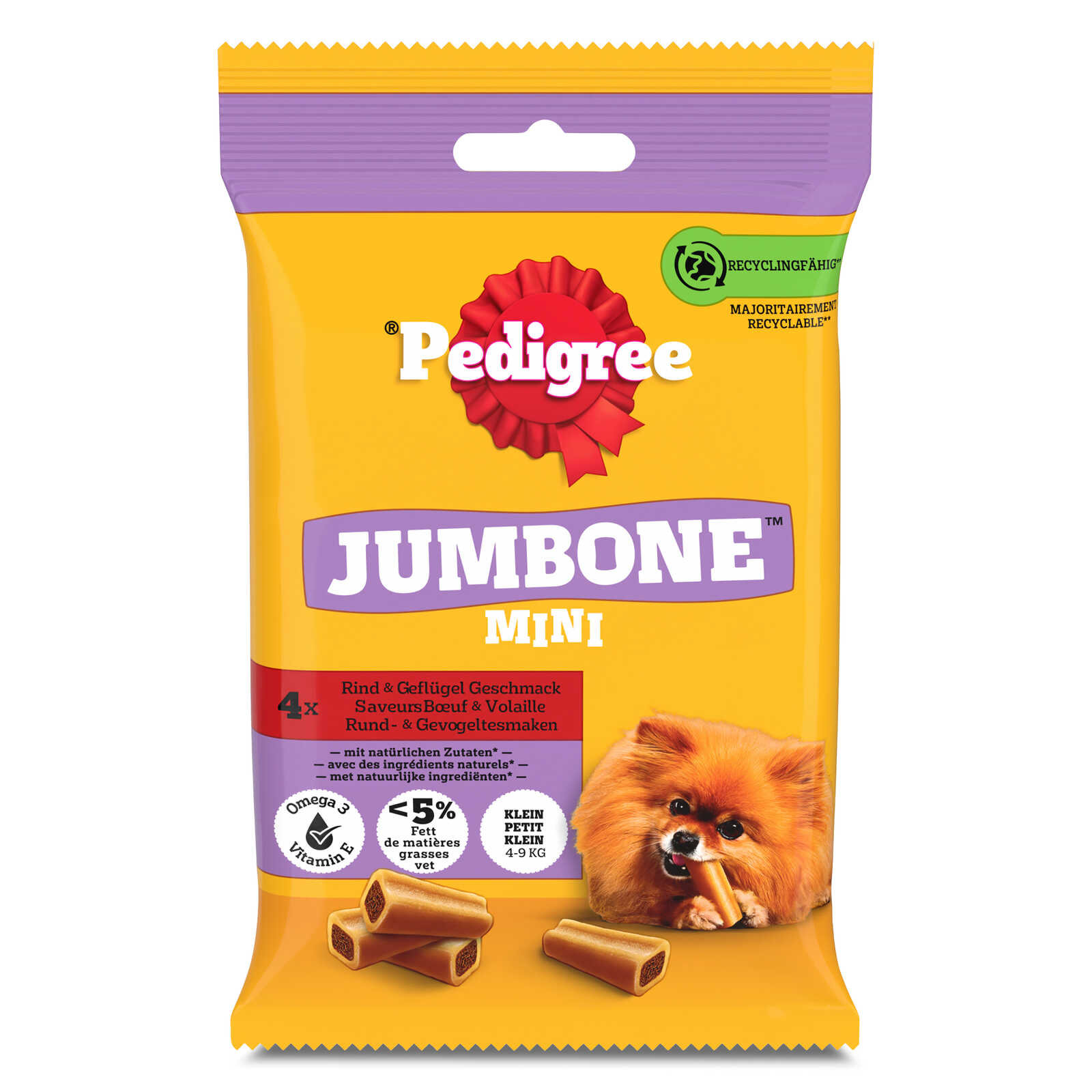 Pedigree Hondensnacks | Sticks | Small | Mix vlees