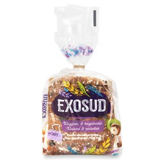 Exosud | Brood | Rozijnen | Noten 400 gr