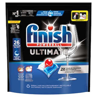 Finish | Vaatwastabletten | Ultimate Regular 26 st