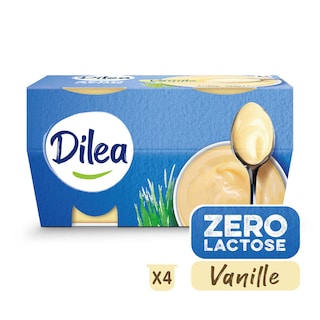 Dilea | Crème dessert | Vanille 4 x 125 gr