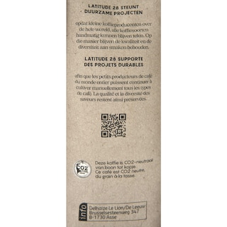 Latitude 28 | Café | Ethiopia | Grains | Fairtrade 250 gr
