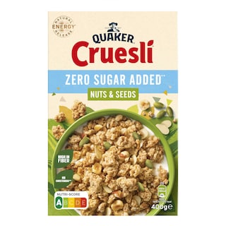 Quaker | Cruesli | Céréales | Noix & Grains 400 gr