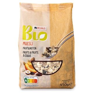 Delhaize | Bio | Muesli | Fruit | Bio 450 gr