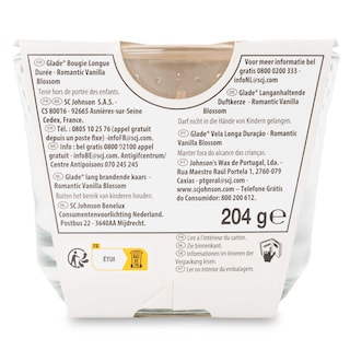 Glade By Brise | Bougie | Longue durée | Vanille | 204 gr 