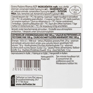 Taste of Inspirations | Taste of Inspirations | Grana Padano +/- 250 gr