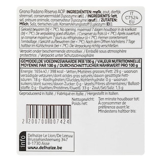 Taste of Inspirations | Grana Padano | Riserva +/- 250gr 