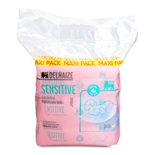 Delhaize | Babydoekjes | Sensitive | Maxipack 