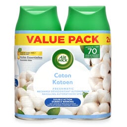 Air Wick | Pure Fresh | Luchtverfrisser | Navulling | Katoen 