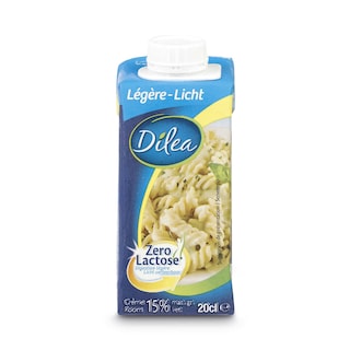 Dilea | Crème Légère | 15% M.G.| Sans Lactose 