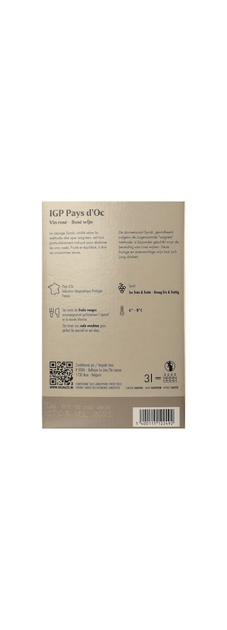 Delhaize | Pays d'Oc | Syrah Rosé 