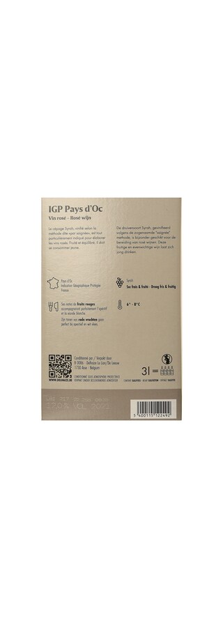 Delhaize | Pays d'Oc | Syrah Rosé 