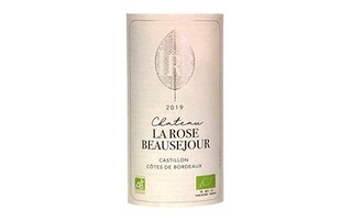 Chateau La Rose Beausejour | Castillon - Côtes de Bordeaux | Bio | 2019 