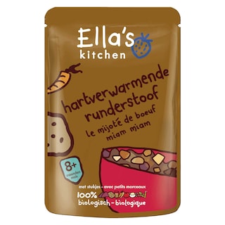 Ella's Kitchen | Maaltijd |Runderstoof | 8M | BIO 