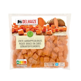 Delhaize | Patate douce | Cubes 
