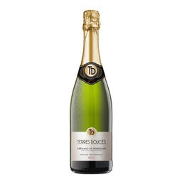 Terres Douces | Crémant de Bordeaux | Extra Brut | Wit 75 cl