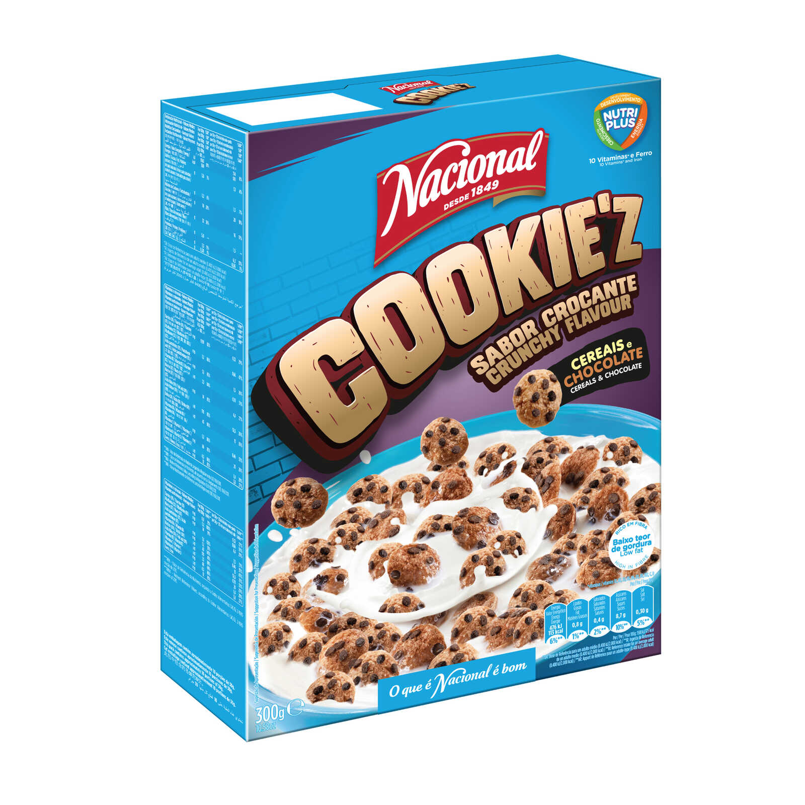 Nacional | 300G LX NACIONAL COOKIEZ CEREAL 