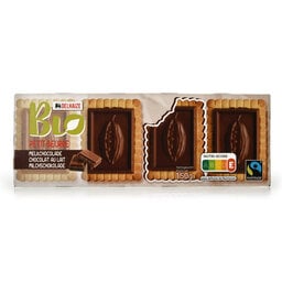 Delhaize | Bio | Petit beurre | Melkchoc | Bio | Fairtrade Belgium 