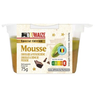 Delhaize | Delhaize | Dessert | Mousse | Choco | Pistache 75 gr