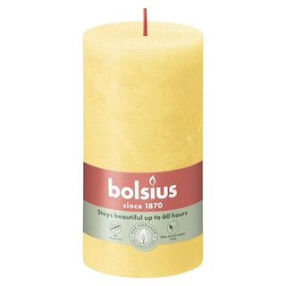 Bolsius | Stompkaars | 130/68 |  Geel 1 st