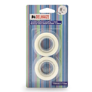 Delhaize | Plakband | Afroller | Invisible 
