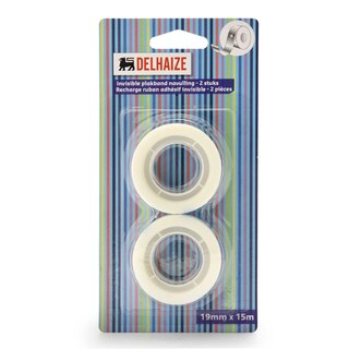Delhaize | Plakband | Afroller | Invisible 2 st