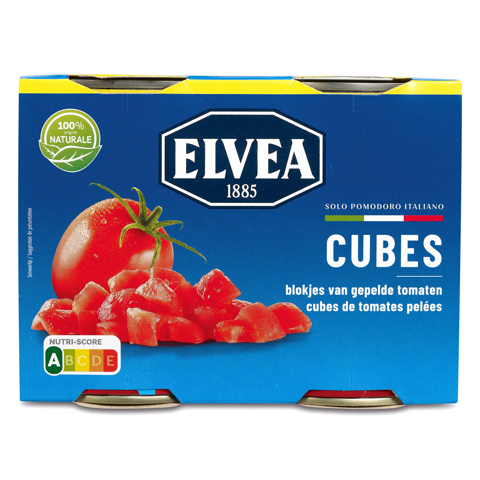 Elvea Tomaten | Gepeld | Blokjes