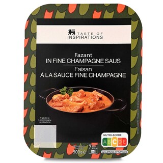 Delhaize | Faisan | Sauce fine champagne 500 gr