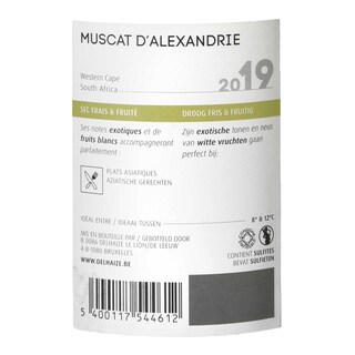 Afrique du Sud - Zuid-Afrika | Western Cape | Muscat Alexand Rsa | 2019 | Witte 