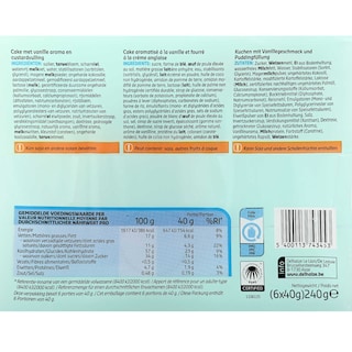 Delhaize | Cake | Vanille 240 gr