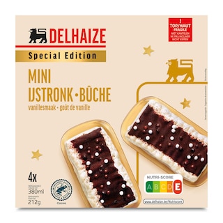 Delhaize | Mini | Buche | Vanille 