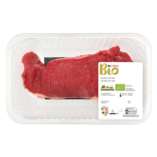 Delhaize | Bio | Entrecôte | Bio +/- 330 gr