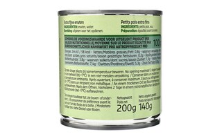 Delhaize | Erwten | Gestoofd | Extra fijn | Blik 3 x 140 gr