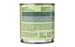 Delhaize | Petits pois | Etuvées | Extra fins | Boîte 