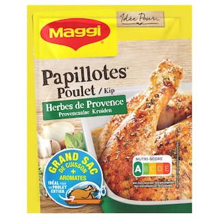 Maggi | Idee du jour-Idee van de dag | Papillotes Kip | Provencaal Kruiden 