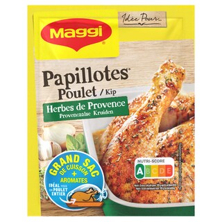 Maggi | Idee du jour-Idee van de dag | Papillotes Kip | Provencaal Kruiden 34 gr
