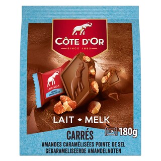Côte d'Or | Carré | Pralines | Carré | Chocolade | Noten 180 gr