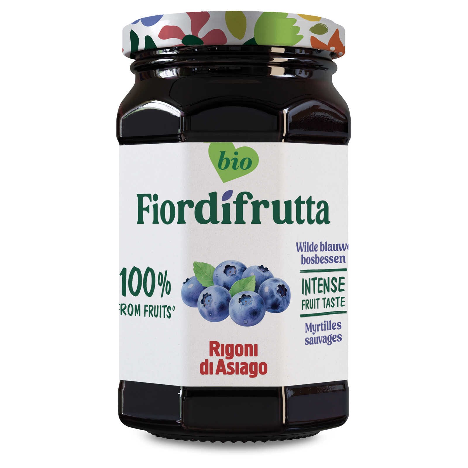Fiordifrutta Fruitbeleg | Wilde Blauwe Bosbessen | Bio