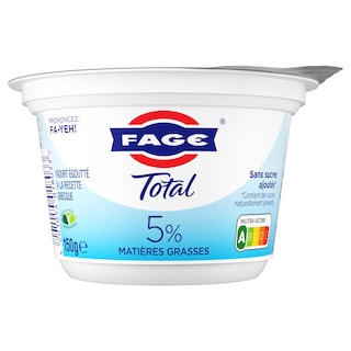 Fage | Yaourt grec authentique | nature | 5% m.g. 