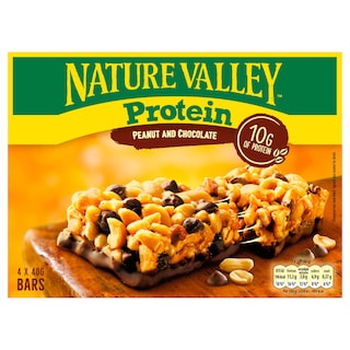 Nature Valley | Reep | Protein | Pinda | Chocolade 4 x 40 gr