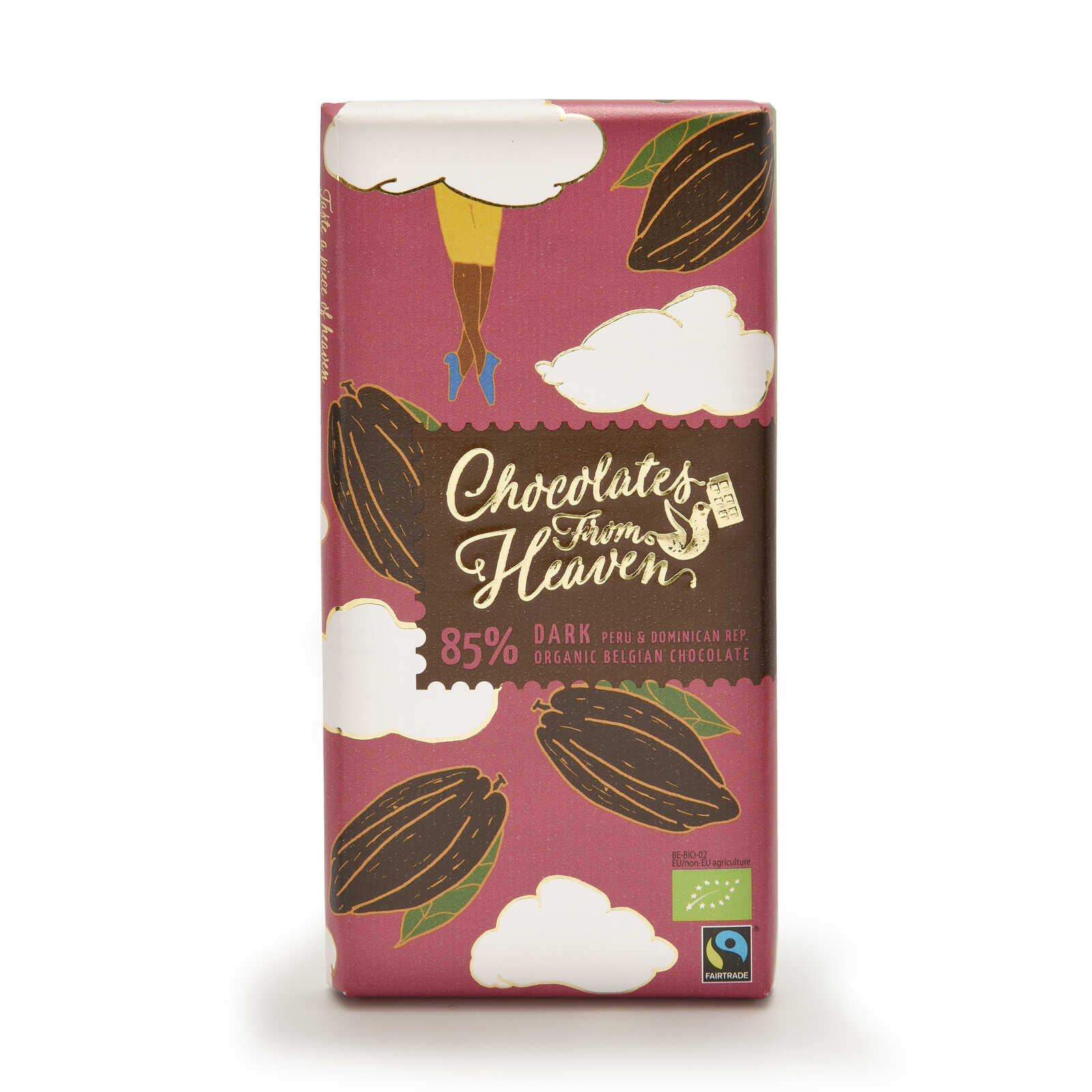 Chocolates From Heaven Chocolade | Puur | 85% | Bio | Fairtrade