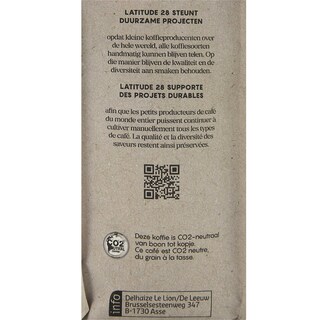 Latitude 28 | Café | Nicaragua | Moulu | RFA 250 gr