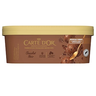 Carte d'Or | Roomijs | Zwarte chocolade 70 cl